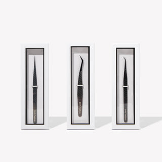 Trio Tweezer Pack - Plasma Black Edition