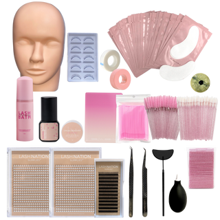 Lash Nation Deluxe Eyelash Extension Training Kit