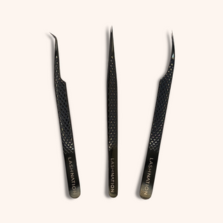 Trio Tweezer Pack - Plasma Black Edition